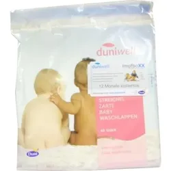 DUNIWELL Baby Waschlappen streichelzart 40 St