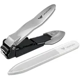 luxuskollektion Nagelknipser Auffangbehälter Spritzfrei Edelstahl Ergonomisch