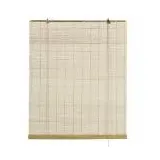 GARDINIA Bändchenrollo Bambus 100 x 160 cm beige