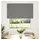 vidaXL Verdunkelungsrollo 125 x 150 cm grau