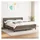 vidaXL Boxspringbett 180 x 200 cm Schwarz