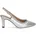 Slingpumps in Silber Gr 40-dot-5