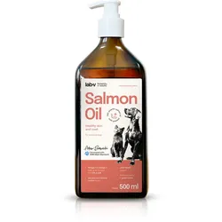 Lab-V 100% Lachsöl für Hunde und Katzen jeden Alters 500ml kaltgepresst