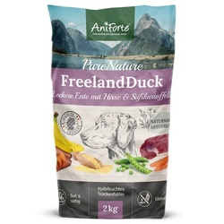 AniForte Trockenfutter FreelandDuck – Leckere Ente mit Hirse 2000 g
