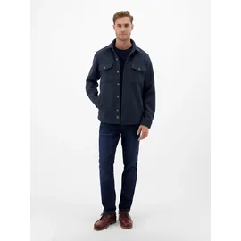 Lerros Overshirt Hemdjacke in Wolloptik - Classic Navy - XXXL