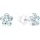 Amor Ohrstecker Blumen blau 89139589DIAMORE 925 Silber