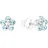 Amor Ohrstecker Blumen blau 89139589DIAMORE 925 Silber