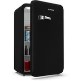 Klarstein Audrey Evo Mini Kühlschrank - Leise kompakt 3 Farben Schwarz