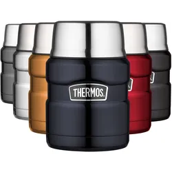 THERMOS Food Container King 0,47 L Thermo Behälter Isolierbehälter Essenbehälter Farbe: Midnight blue