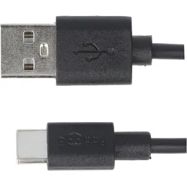 AccuCell USB-C 0,5 m Schwarz