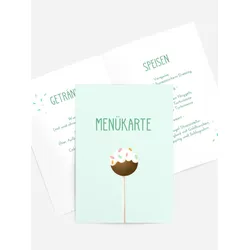 Menükarten für Ihr Fest selbst gestalten mit Spruch und Fotos im Onlinedesigner bei Meine-Kartenmanufaktur.de