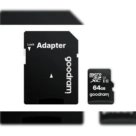 GoodRam M1AA microSD 64GB CL10 UHS I + Adapter