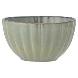 Bloomingville Schale D9xH5, 165 ml– Steingut – Robuste Keramikschüssel für Salate, Obst & Deko – Spülmaschinen- & Mikrowellengeeignet