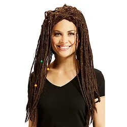 Langhaarperücke "Dreadlocks", braun