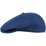 Sterkowski Swede Schirmmütze Herren | Leinen Mütze Herren Sommer | Gastby Mütze Newsboy Mütze Leichte Sun Hat Men Golf Mütze Herren Schiebermütze Damen Sommer Irische Mütze 58 cm Blau - 58