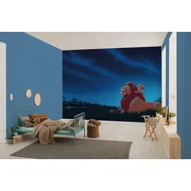 KOMAR Disney The Lion King Stargazing", blau, B:350m H:250m, Vlies, Tapeten