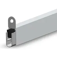 Elton Autom.Türbodendichtung EllenMatic Soundproof 1 stg.L.833mm B.15mm Alu.blk silber