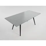 magnolia home Esstisch 180 x 90 cm grau