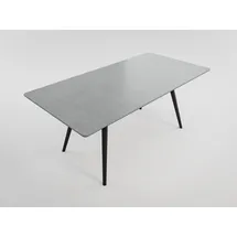 magnolia home Esstisch 180 x 90 cm grau