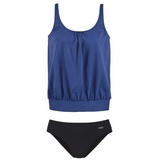 LASCANA Oversize-Tankini, Damen blau, Gr.38