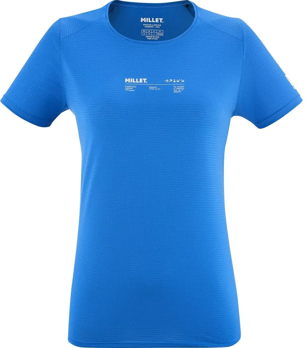 Millet Intense Essential TS SS W icon blue (N3170) L