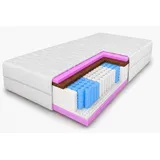 marpur Taschenfederkernmatratze 7 ZONEN Comfort 140 x 200 cm H3/H4