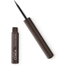 KIKO Milano Super Colour Waterproof Eyeliner 09 | Wasserfester, Besonders Deckender, Farbiger Flüssig-Eyeliner
