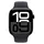 Apple Watch Series 10 GPS + Cellular 42 mm Aluminiumgehäuse diamantschwarz Sportarmband schwarz S/M
