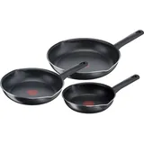 Tefal B56490 Day By Day On Pfannen-Set 3-tlg. 20 cm + 24 cm + 28 cm