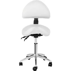 physa Sattelstuhl - 550 - 690 mm - 150 kg - Weiß