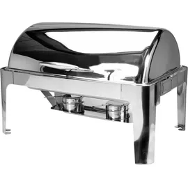 Yato Gastro Speisenwärmer Rechteckiger Rolltop-Chafing Dish GN 1/1, 9 l