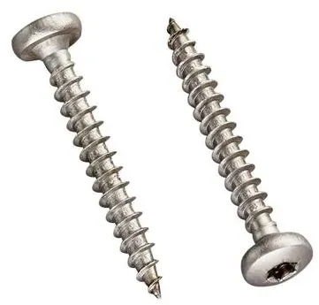 Edelstahlschraube 4,8×32 TORX – Befestigung von Alu-Alu Profilsystem auf Holz