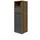 Vicco Majest Midischrank 30,2 x 96,3 cm Nuss/Grau