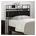 vidaXL Stauraum-Kopfteil Schwarz Eichen-Optik Holzwerkstoff