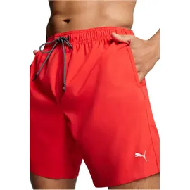 Puma Badeshorts PUMA SWIM MEN MID SHORTS 1P Rot L