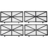 Depisuta 4-teilige Ersatzfilterkartuschen für Poolroboter, ultrafeine Kartuschenfilterplatten für Dolphin 9991425-R4 Poolroboter, Ersatzteile für Poolroboter