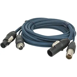 DAP AUDIO DAP FP-16 Hybridkabel - powerCON TRUE1 & 5-pin XLR IP - DMX / Stromversorgung 15 m