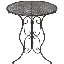 Hti-Living Gartentisch Lani Ø 60 x 72 cm Braun