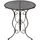 Hti-Living Gartentisch Lani Ø 60 x 72 cm Braun