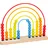 Small Foot Company Motorikschleife und Abakus Regenbogen (11965)