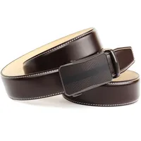 Anthoni Crown Herrengürtel Leder 105 cm braun