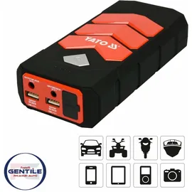 Yato Booster Springen Starter 9000mAh 400A USB Start Notfall Batterie 12V
