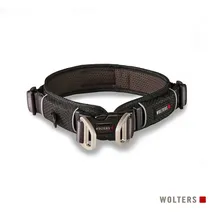 Wolters Active Pro Comfort Halsband Schwarz / Anthrazit 3 cm x 30 - 35 cm