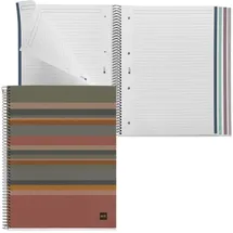 Miquelrius Collegeblock Eco Desgin 4 liniert DIN A4 Innenrand, 1 St.