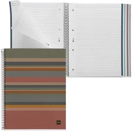 Miquelrius Collegeblock Eco Desgin 4 liniert DIN A4 Innenrand, 1 St.