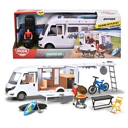 DICKIE Hymer Camping Van B-Klasse Wohnmobil 203837021 Spielzeugauto