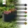 prestige home Hochbeet Stahl Oval M 240 x 80 x 80 cm Anthrazit