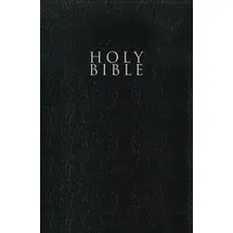 Zondervan Niv, Gift and Award Bible, Leather-Look, Black, Red Letter Edition, Comfort Print