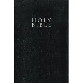 Zondervan Niv, Gift and Award Bible, Leather-Look, Black, Red Letter Edition, Comfort Print