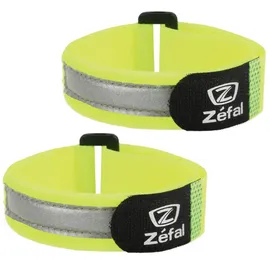 Zéfal Zefal Hosenband gelb mit Reflexstreifen